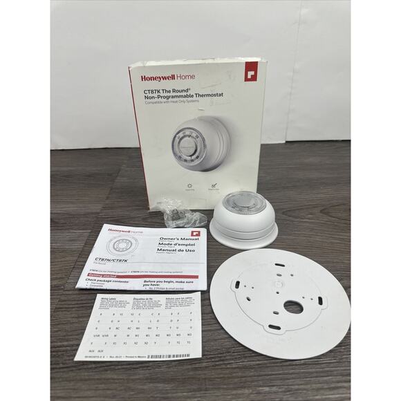 Honeywell CT87K1004 Manual Thermostat - Heat Only - Picture 1 of 5
